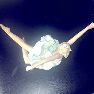 Antique Porcelain Ballerine, "The Swan Collection